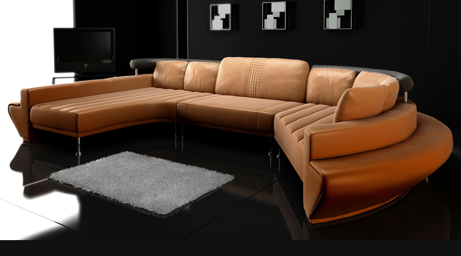 Sectional Leather Sofa Las Vegas L Shape